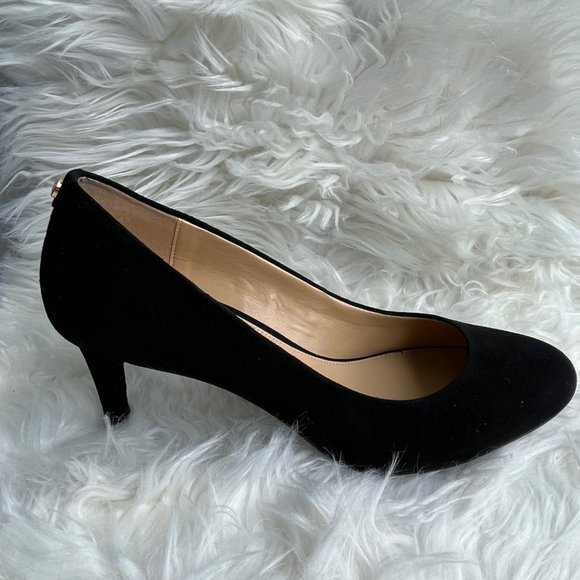 💫 LIKE NEW Michael Kors Jenna Suede Flex Pump (black, size 8.5) 👠 - Picture 4 of 6